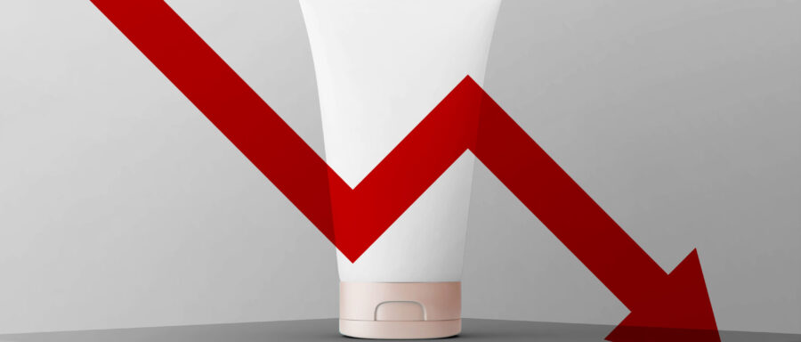 Facial skin care cosmetic cream tube product packaging mockup with pink cap